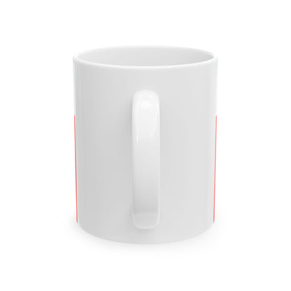 Flag of Dmanisi Municipality (Georgia) White Coffee Mug-Go Mug Yourself