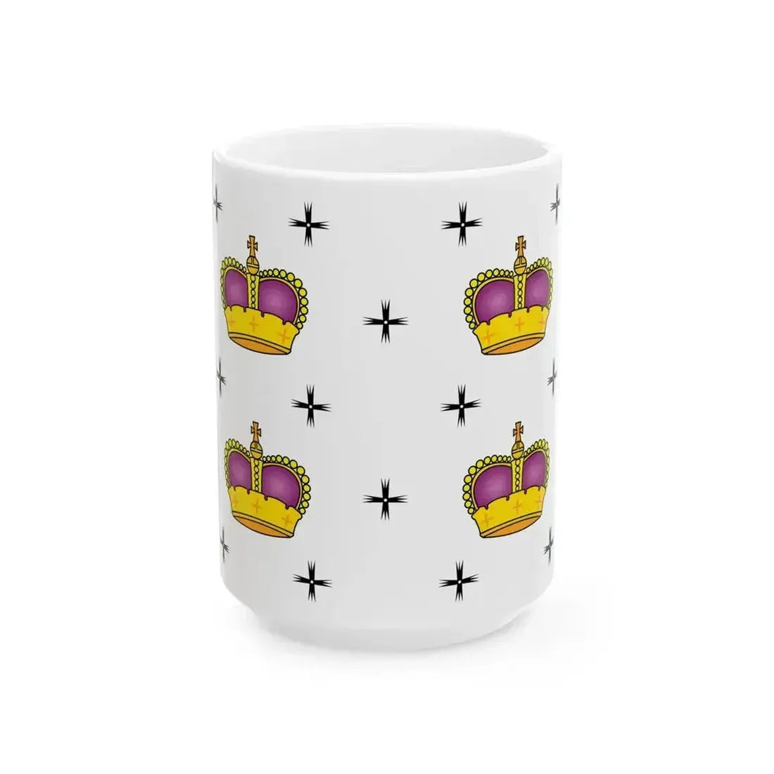 Flag of Dmitrov (Russia) White Coffee Mug 15oz - Go Mug Yourself