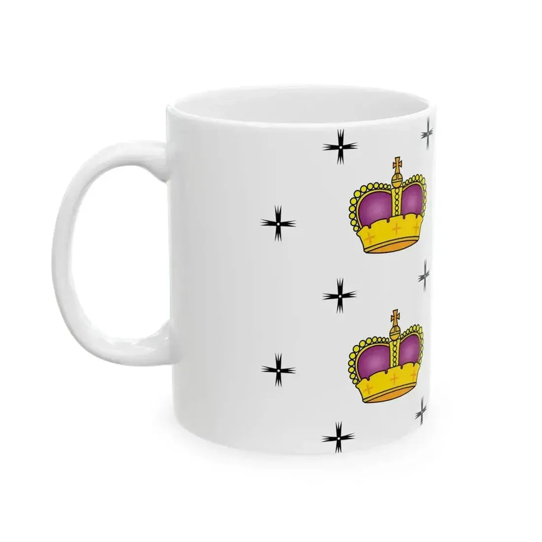 Flag of Dmitrov (Russia) White Coffee Mug - Go Mug Yourself