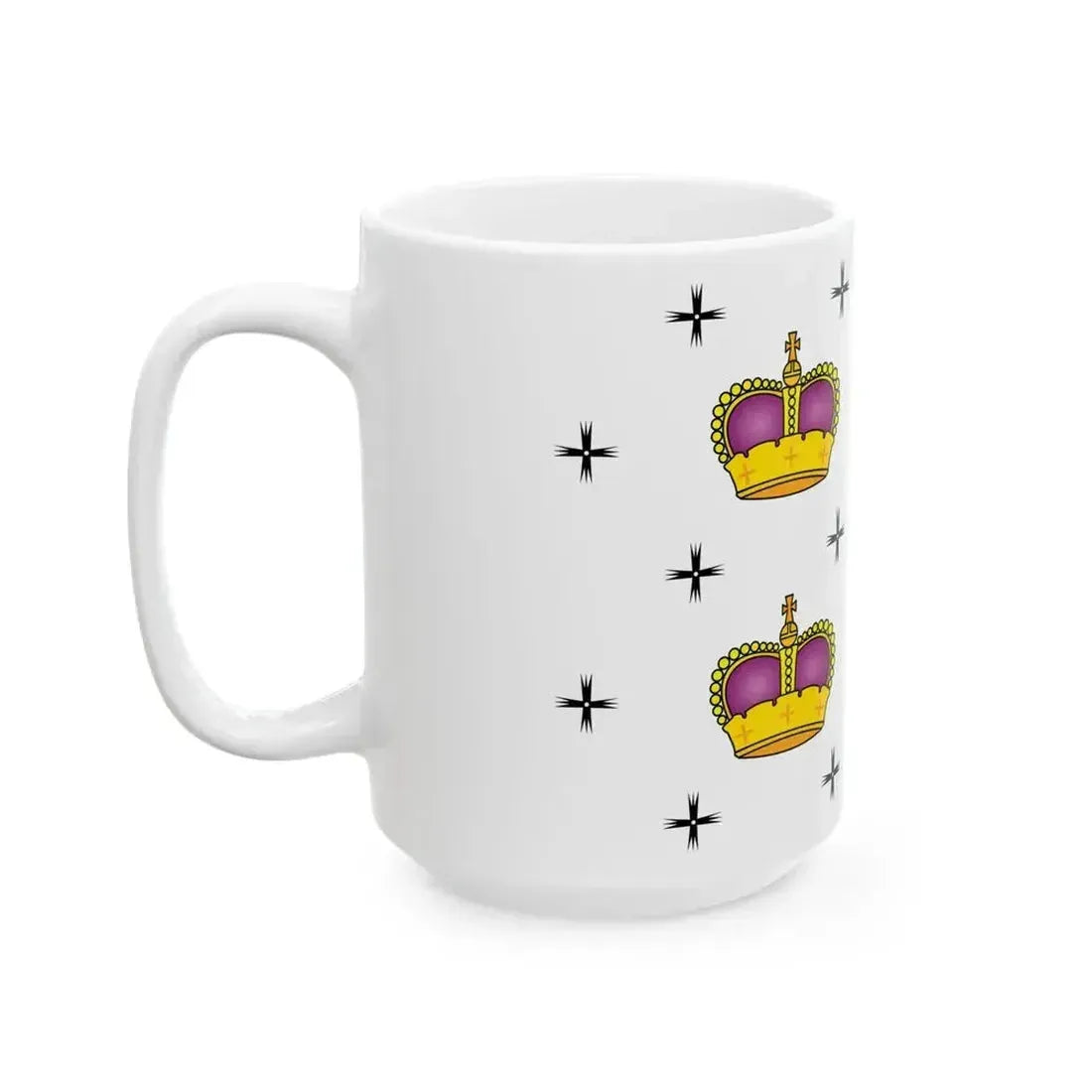 Flag of Dmitrov (Russia) White Coffee Mug - Go Mug Yourself