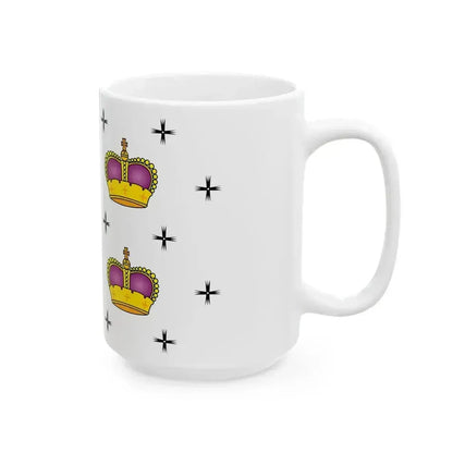 Flag of Dmitrov (Russia) White Coffee Mug - Go Mug Yourself