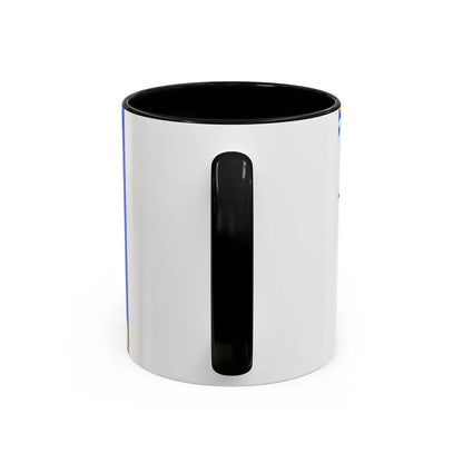 Flag of Dnipropetrovsk Oblast Ukraine - Accent Coffee Mug - Go Mug Yourself