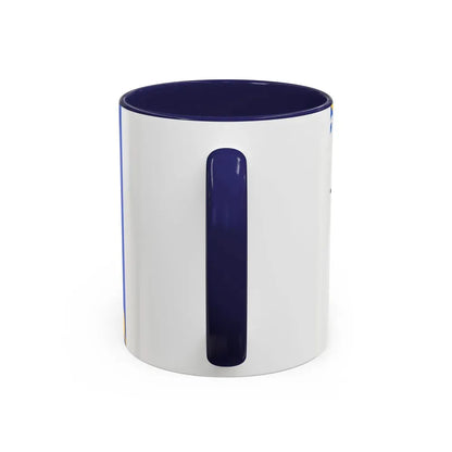 Flag of Dnipropetrovsk Oblast Ukraine - Accent Coffee Mug - Go Mug Yourself