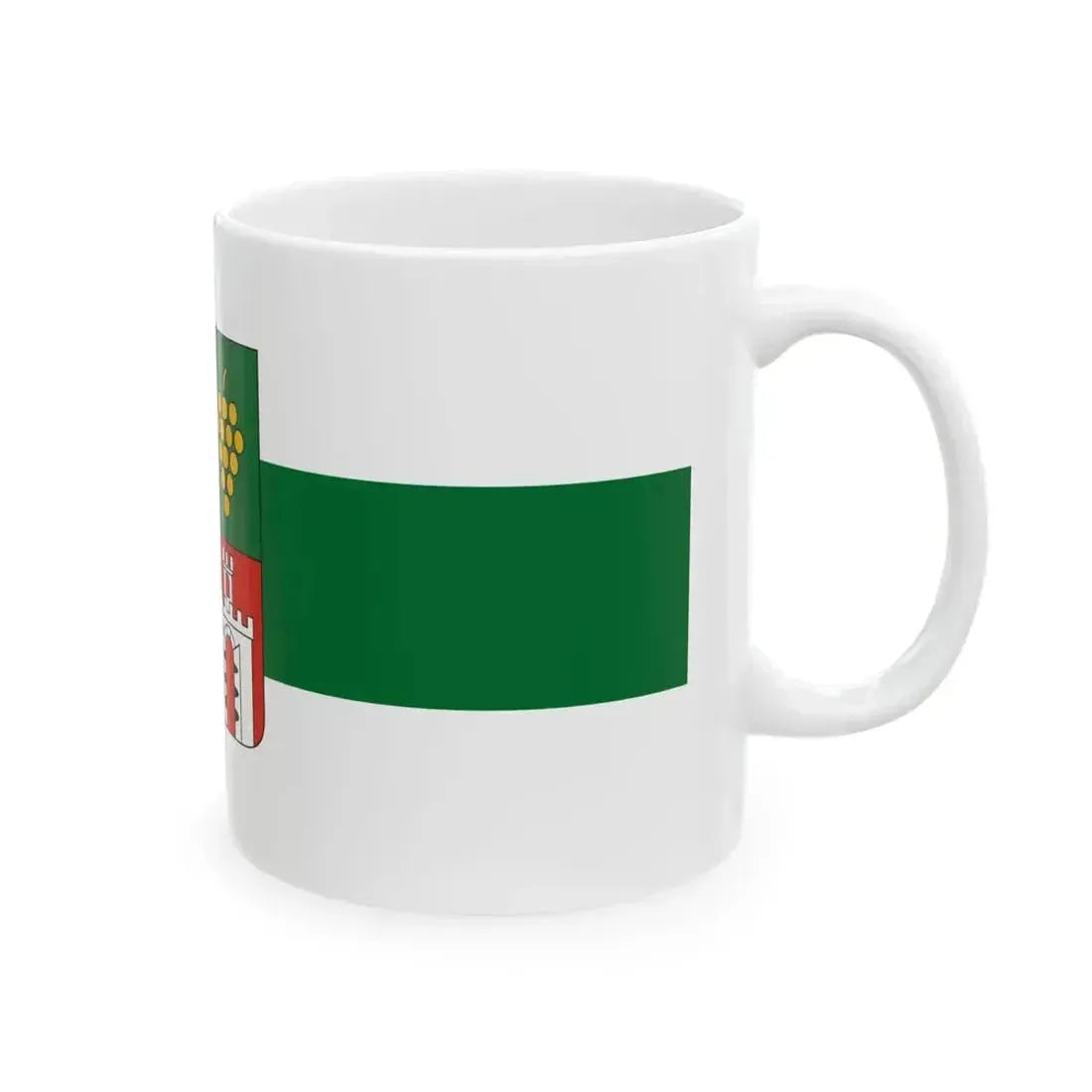 Flag of Doba (Hungary) White Coffee Mug - Go Mug Yourself
