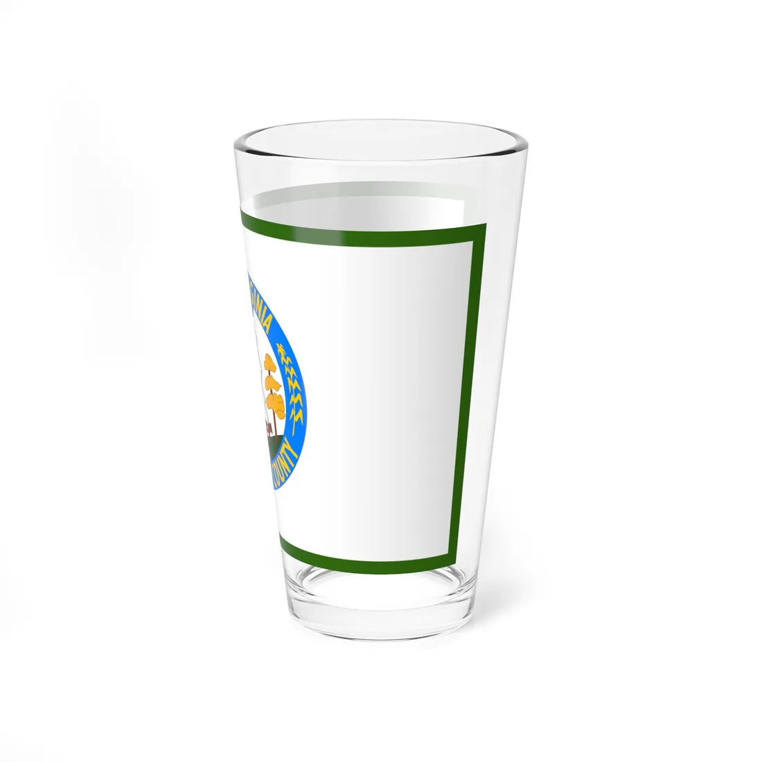 Flag of Doddridge County West Virginia (United States) Pint Glass 16oz - Go Mug Yourself