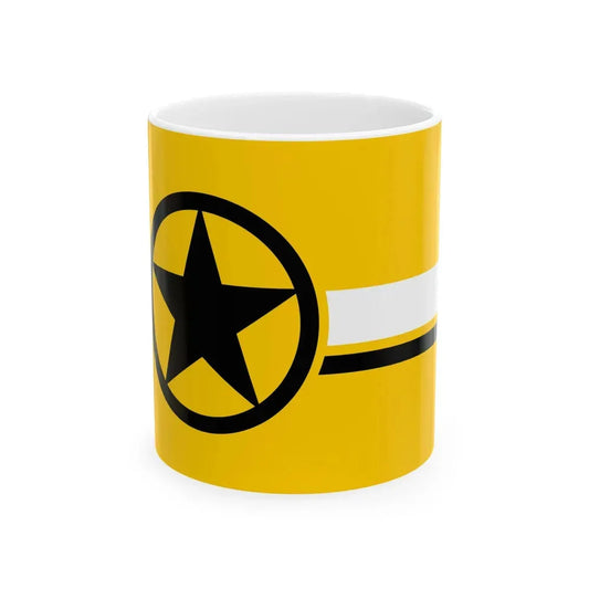 Flag of Dodge City Kansas (United States) White Coffee Mug 11oz - Go Mug Yourself