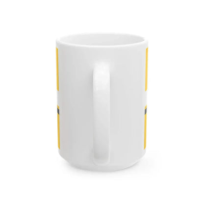 Flag of Dodge City Kansas (United States) White Coffee Mug - Go Mug Yourself