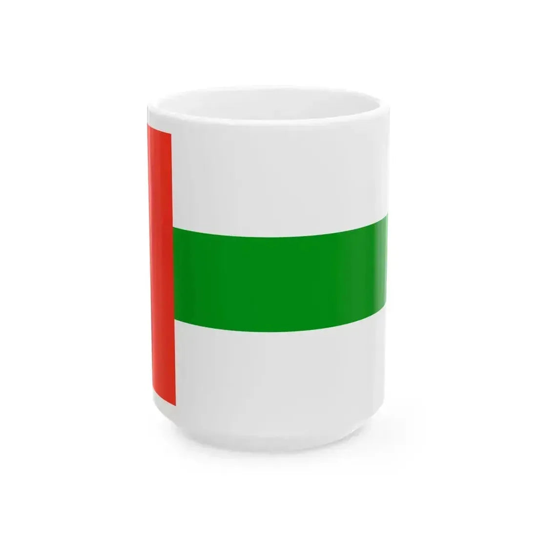 Flag of Dolgans (Russia) White Coffee Mug 15oz - Go Mug Yourself