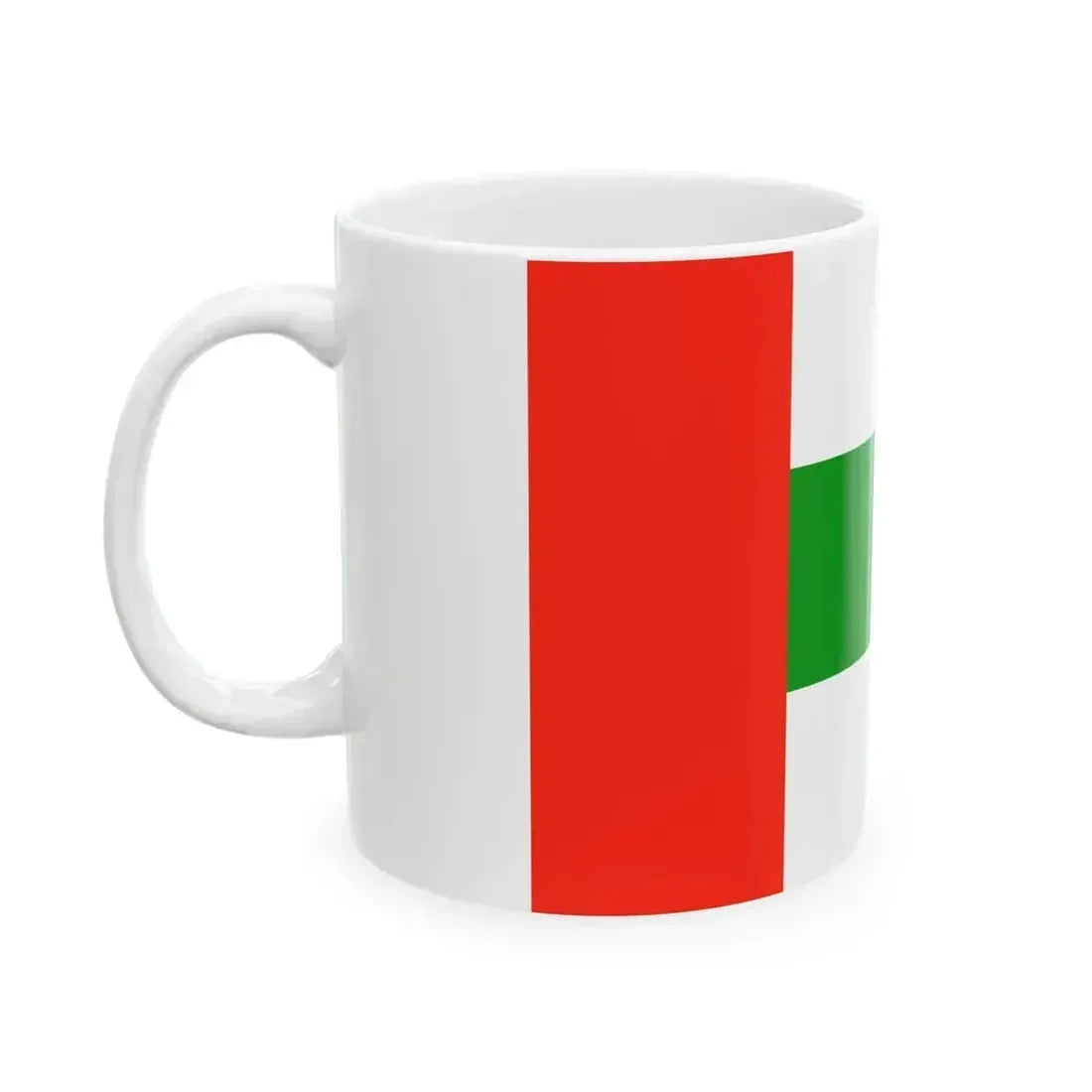 Flag of Dolgans (Russia) White Coffee Mug - Go Mug Yourself