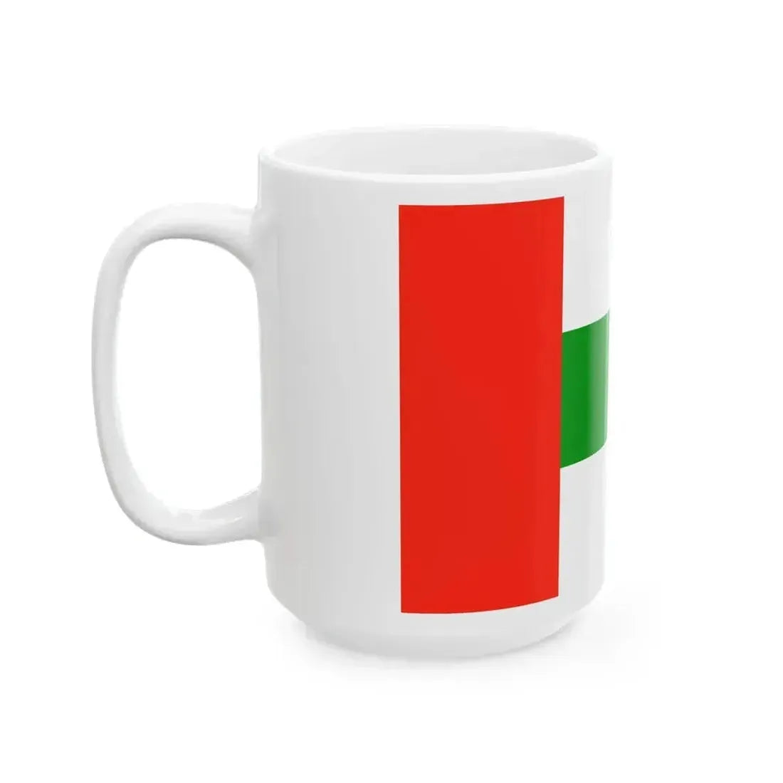 Flag of Dolgans (Russia) White Coffee Mug - Go Mug Yourself