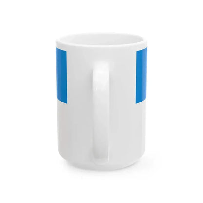 Flag of Dolneni Municipality North Macedonia (North Macedonia) White Coffee Mug - Go Mug Yourself