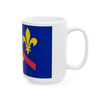 Flag of Dombes (France) White Coffee Mug - Go Mug Yourself