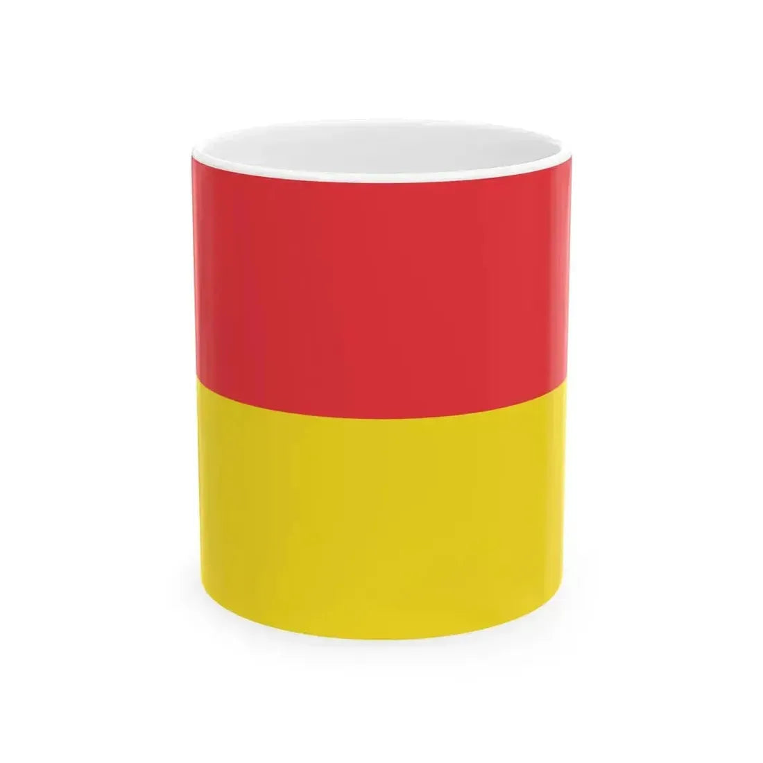 Flag of Dombovar (Hungary) White Coffee Mug 11oz - Go Mug Yourself