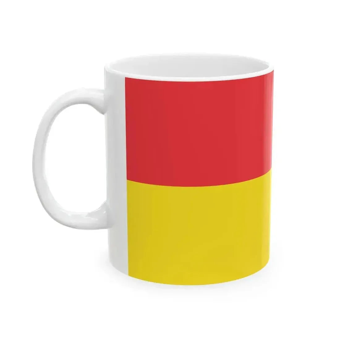 Flag of Dombovar (Hungary) White Coffee Mug - Go Mug Yourself
