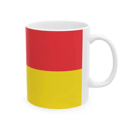 Flag of Dombovar (Hungary) White Coffee Mug - Go Mug Yourself