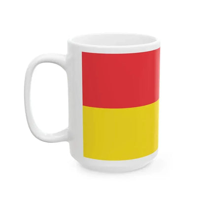 Flag of Dombovar (Hungary) White Coffee Mug - Go Mug Yourself