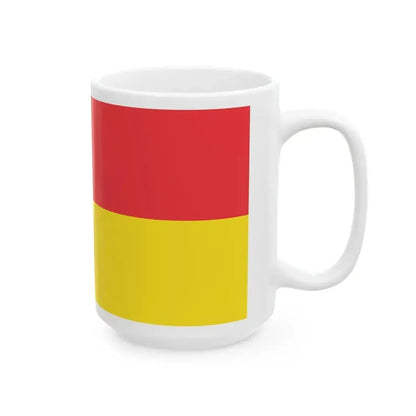 Flag of Dombovar (Hungary) White Coffee Mug - Go Mug Yourself