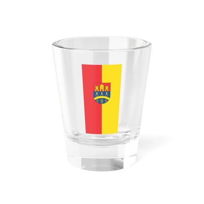 Flag of Dombovar vertical (Hungary) Shot Glass 1.5oz 1.5oz - Go Mug Yourself