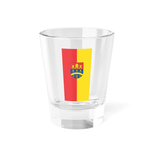 Flag of Dombovar vertical (Hungary) Shot Glass 1.5oz 1.5oz - Go Mug Yourself
