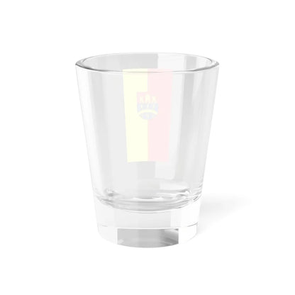 Flag of Dombovar vertical (Hungary) Shot Glass 1.5oz - Go Mug Yourself