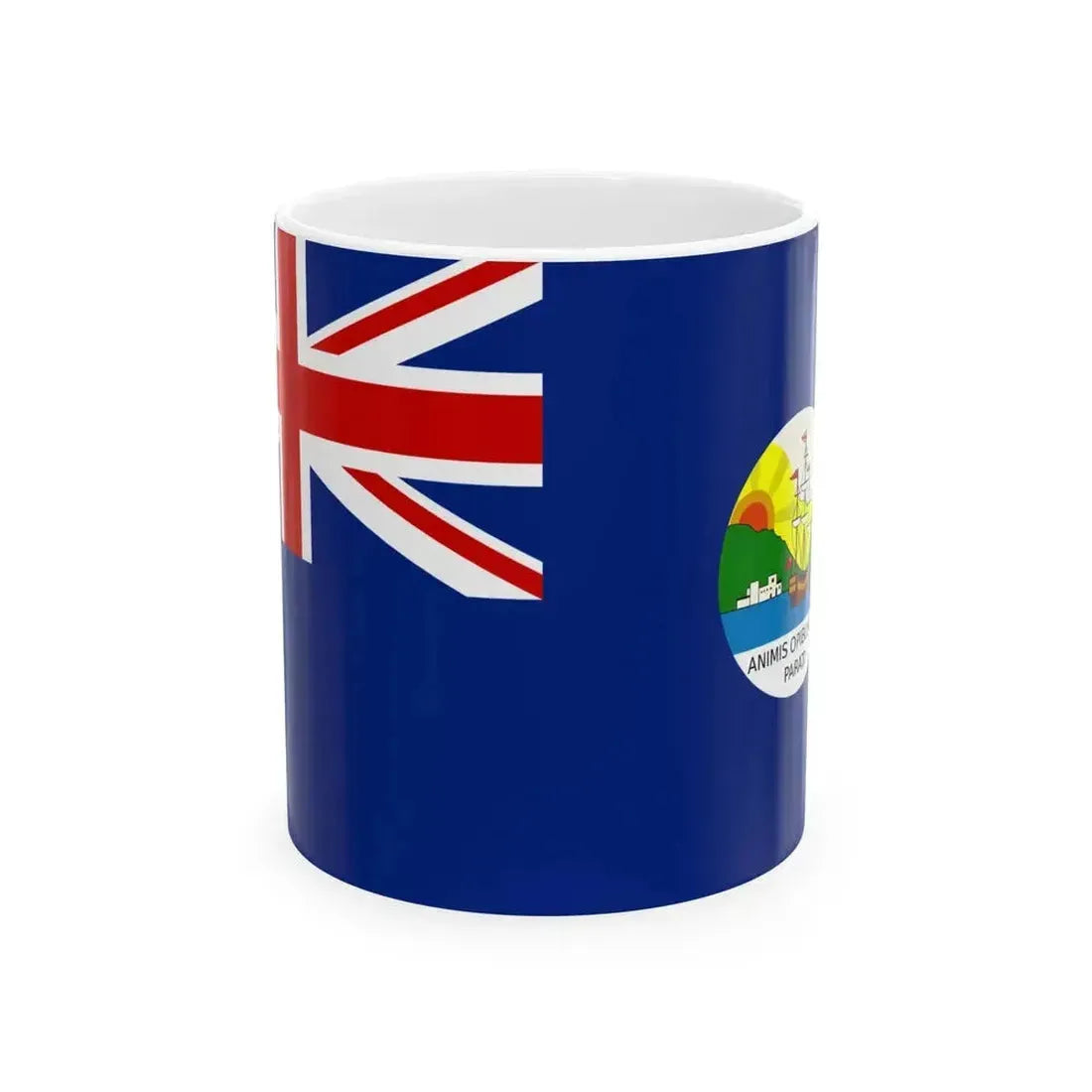 Flag of Dominica 1875-1955 (Dominica) White Coffee Mug 11oz - Go Mug Yourself