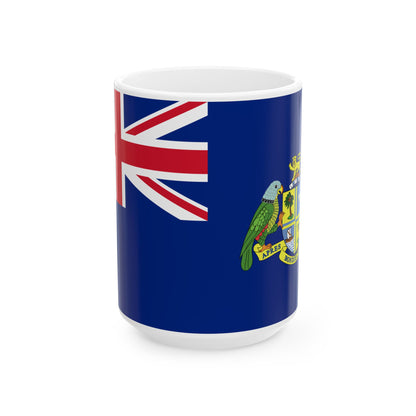Flag of Dominica 1961-1978 (Dominica) White Coffee Mug-15oz-Go Mug Yourself