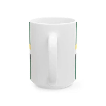 Flag of Dominica 1978-1981 3-2 (Dominica) White Coffee Mug - Go Mug Yourself