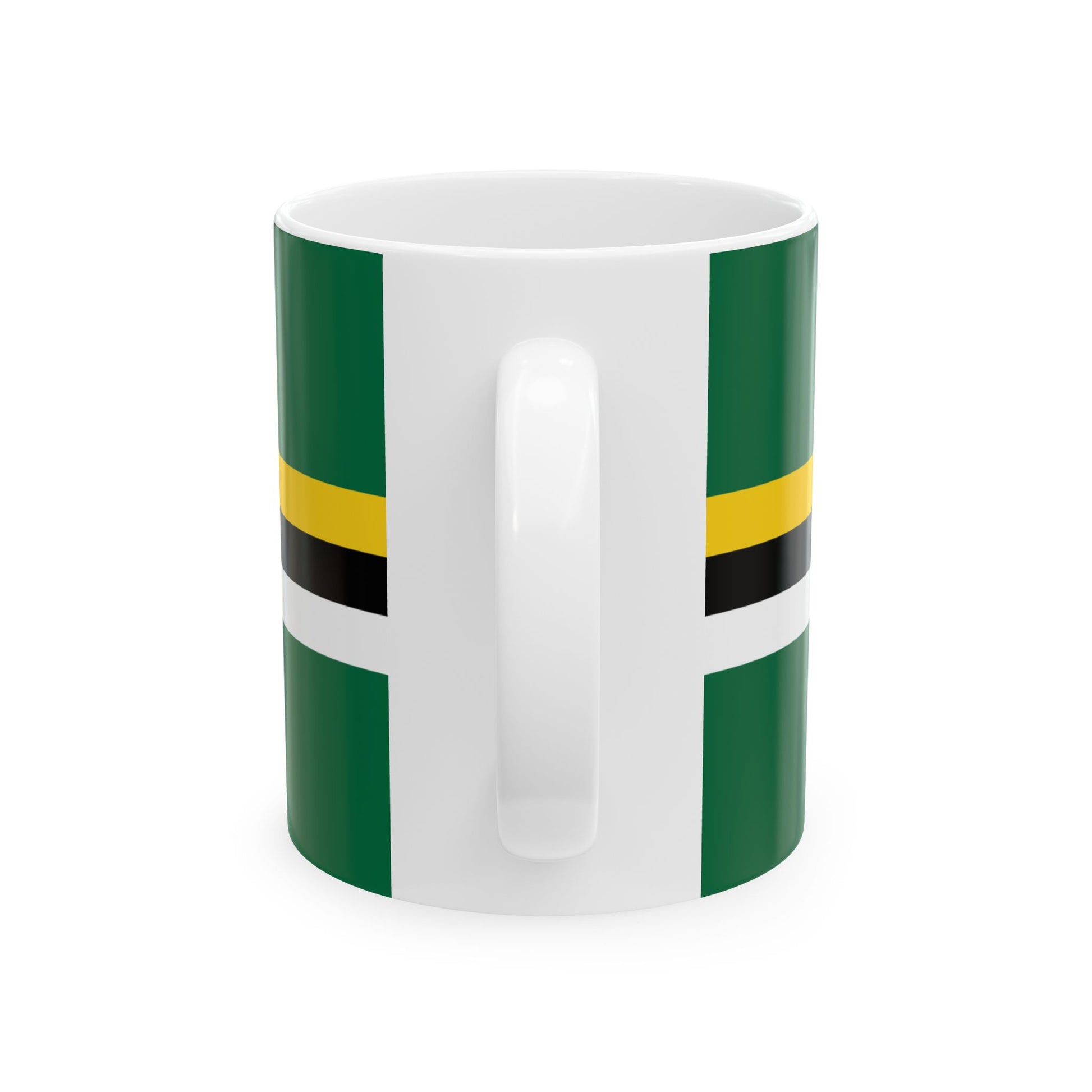 Flag of Dominica 1981-1988 (Dominica) White Coffee Mug-Go Mug Yourself