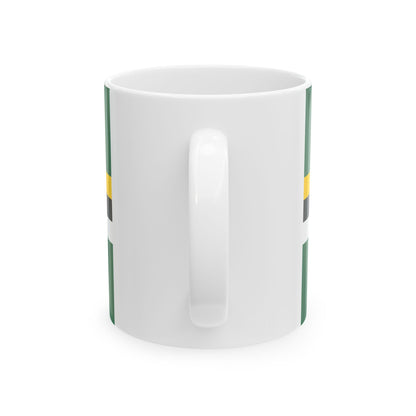 Flag of Dominica 1988-1990 3-2 (Dominica) White Coffee Mug-Go Mug Yourself