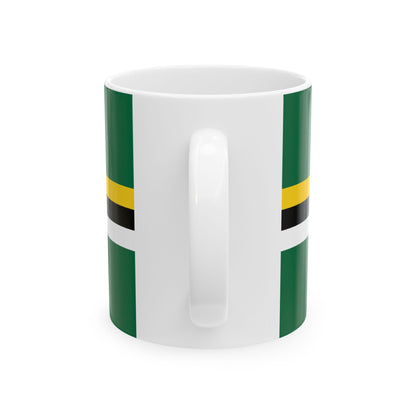 Flag of Dominica 1988-1990 (Dominica) White Coffee Mug-Go Mug Yourself