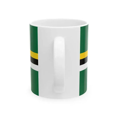 Flag of Dominica 1988-1990 (Dominica) White Coffee Mug - Go Mug Yourself