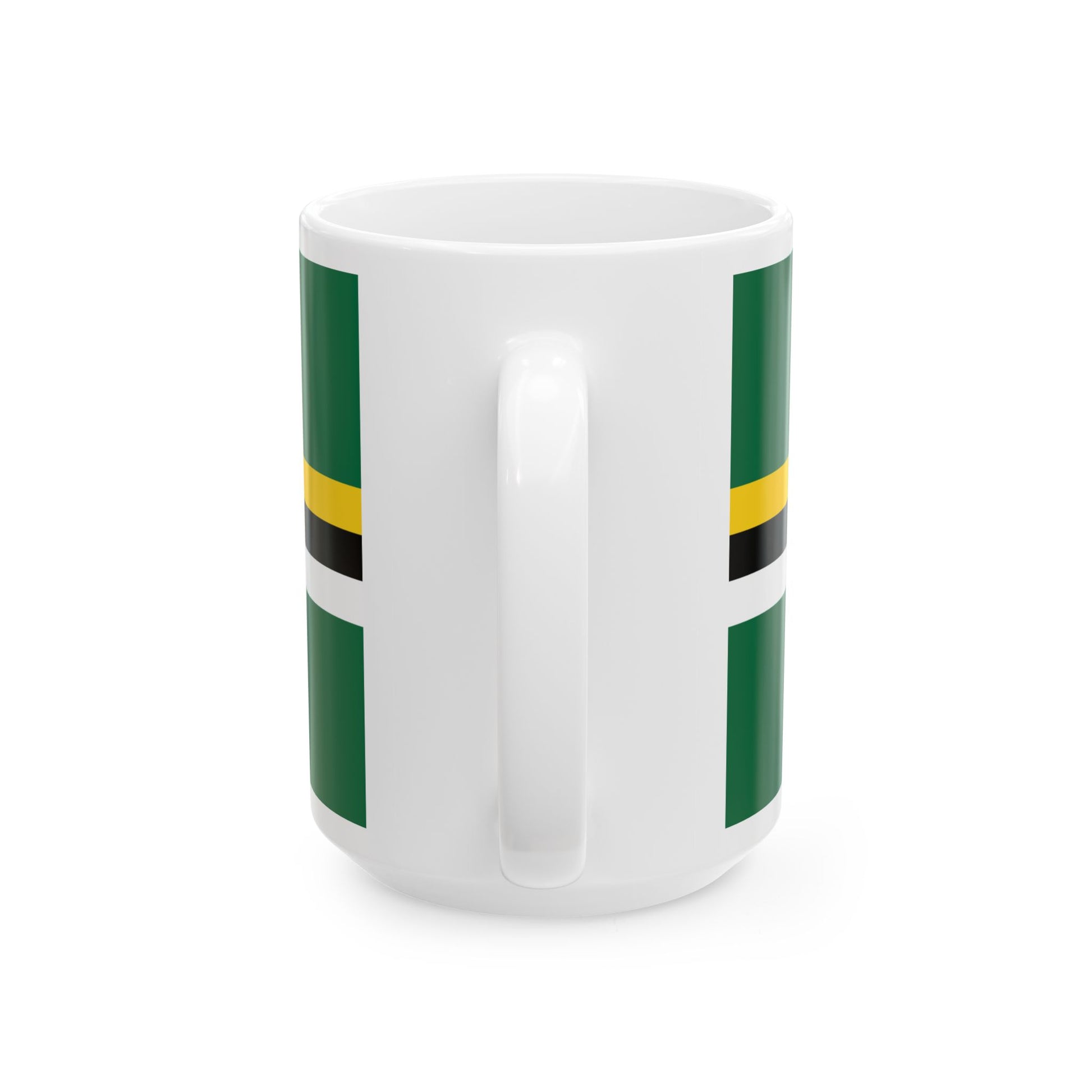 Flag of Dominica 1988-1990 (Dominica) White Coffee Mug-Go Mug Yourself