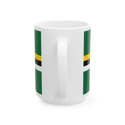 Flag of Dominica 1988-1990 (Dominica) White Coffee Mug - Go Mug Yourself