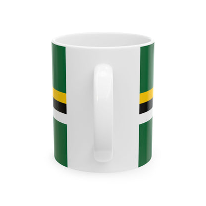Flag of Dominica (Dominica) White Coffee Mug-Go Mug Yourself