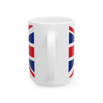 Flag of Dominion of Westralia secession movement (Australia) White Coffee Mug - Go Mug Yourself