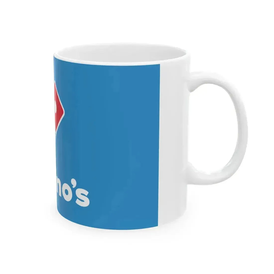 Flag of Dominos Pizza (United States) White Coffee Mug - Go Mug Yourself