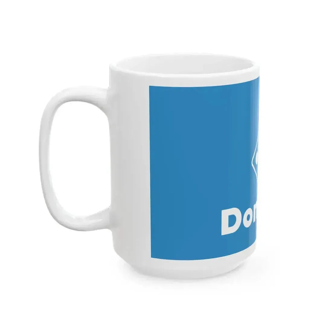 Flag of Dominos Pizza (United States) White Coffee Mug - Go Mug Yourself