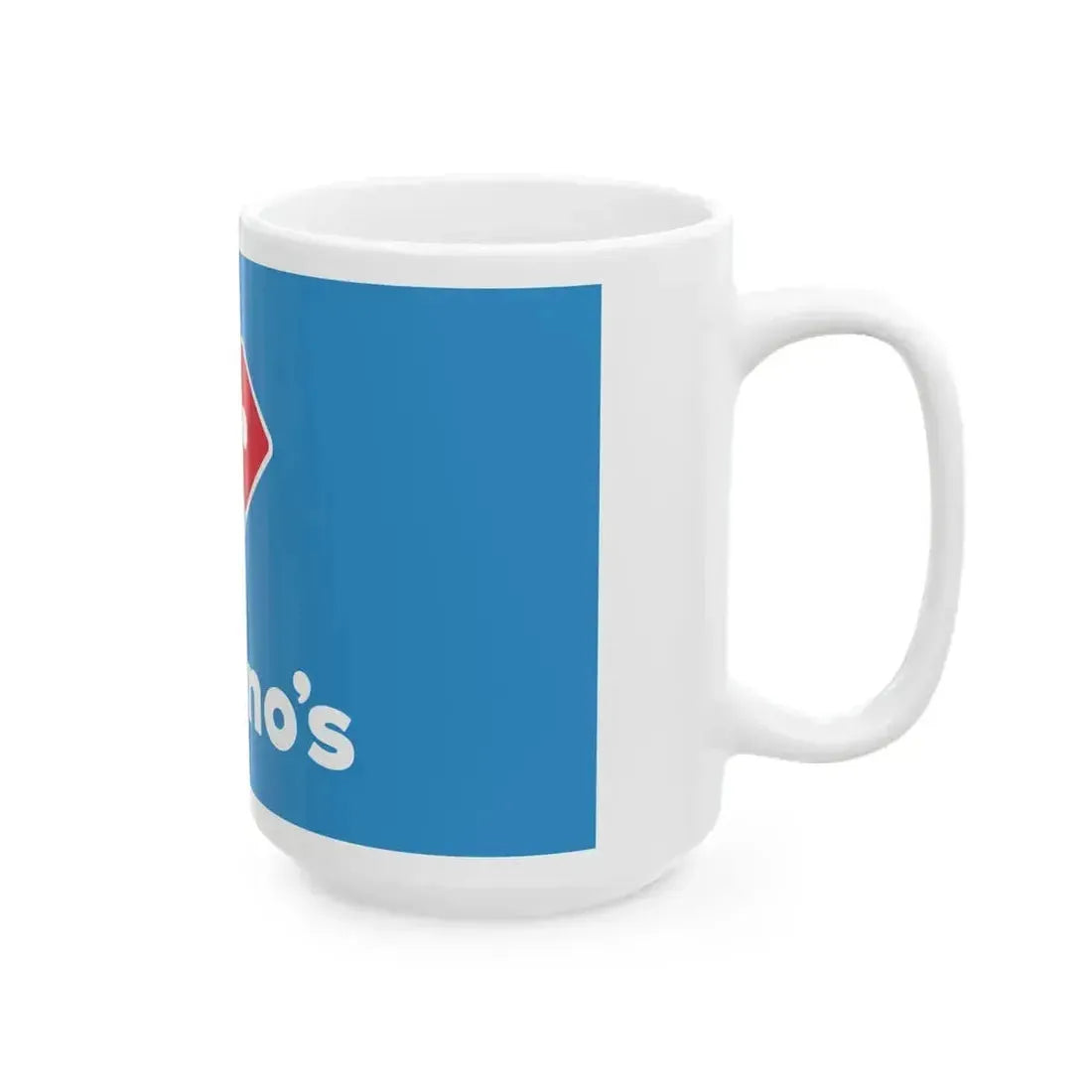 Flag of Dominos Pizza (United States) White Coffee Mug - Go Mug Yourself