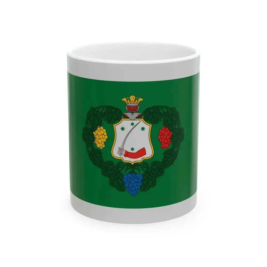 Flag of Domsod (Hungary) White Coffee Mug 11oz - Go Mug Yourself
