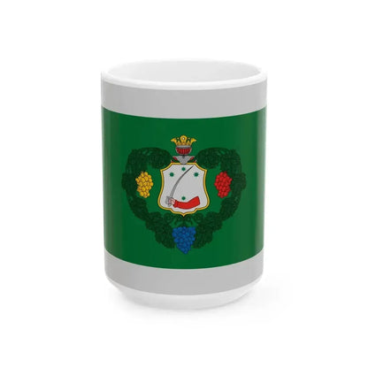 Flag of Domsod (Hungary) White Coffee Mug 15oz - Go Mug Yourself