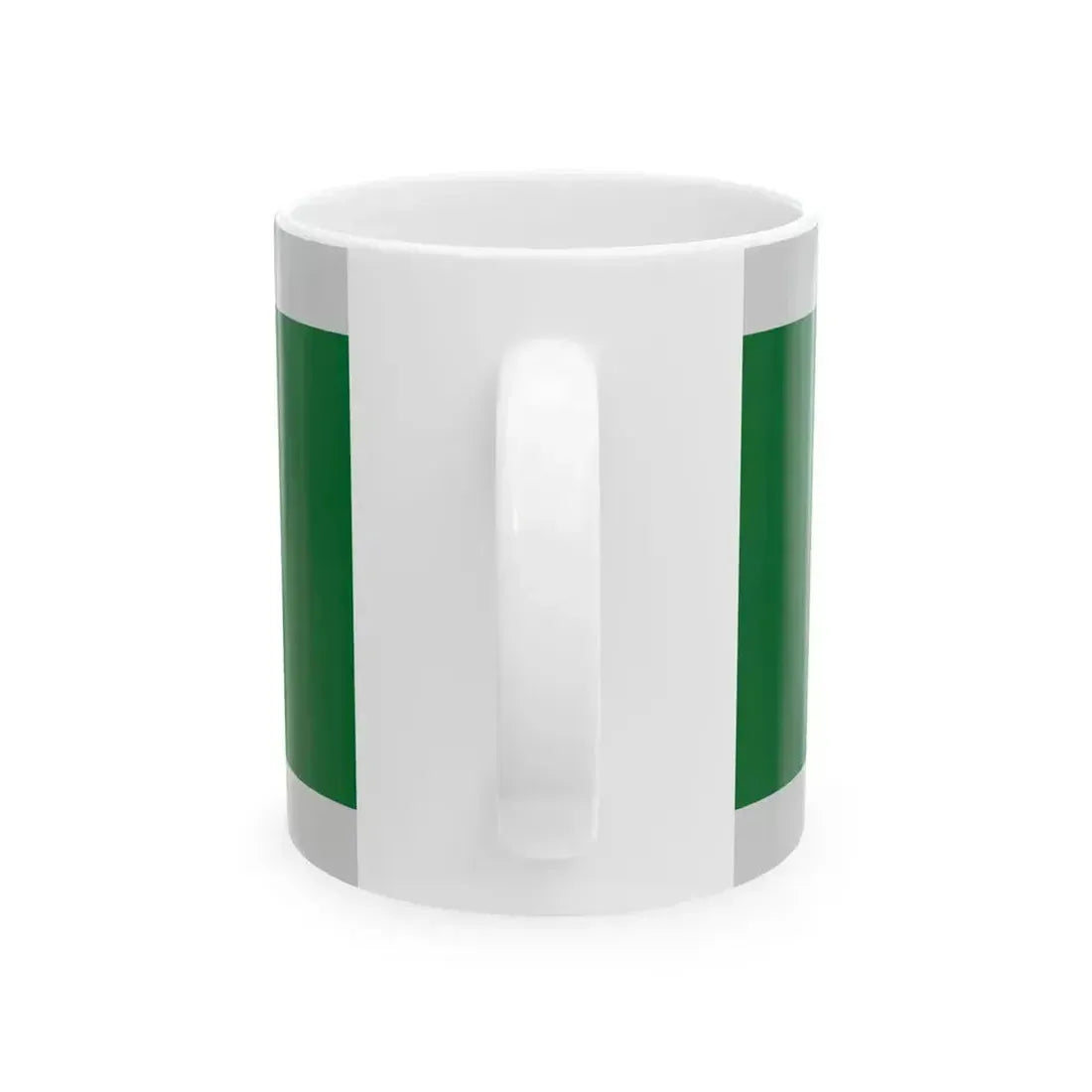 Flag of Domsod reverse (Hungary) White Coffee Mug - Go Mug Yourself