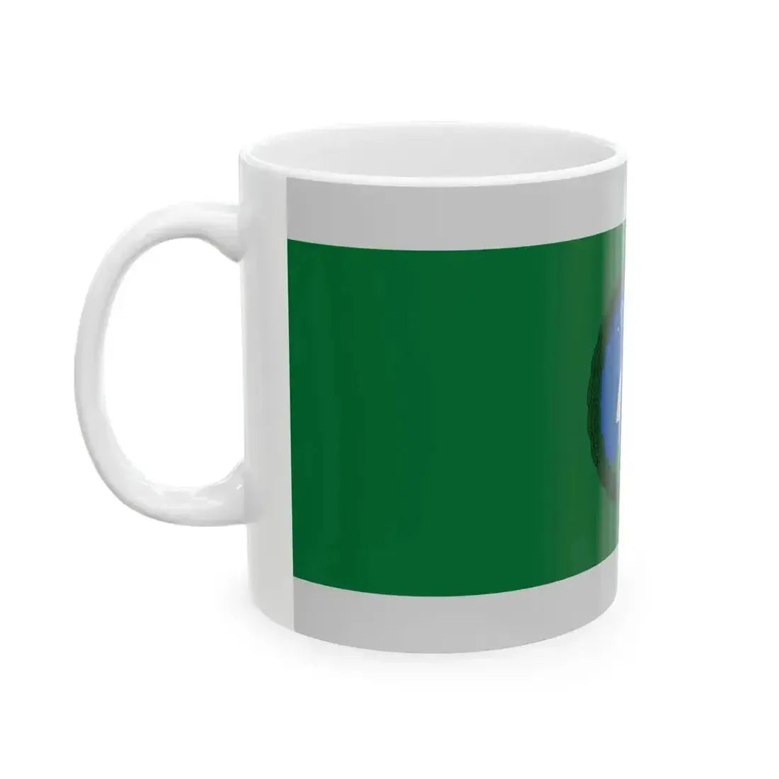 Flag of Domsod reverse (Hungary) White Coffee Mug - Go Mug Yourself
