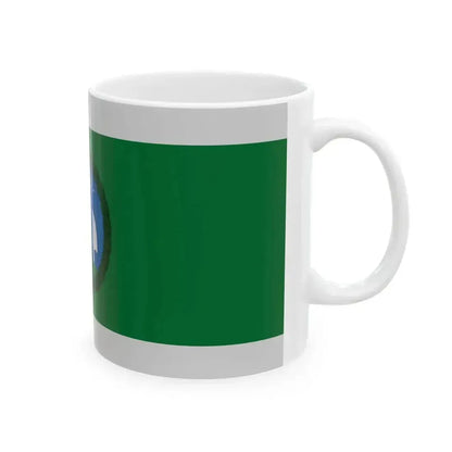 Flag of Domsod reverse (Hungary) White Coffee Mug - Go Mug Yourself