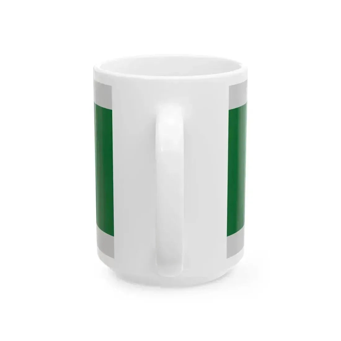 Flag of Domsod reverse (Hungary) White Coffee Mug - Go Mug Yourself