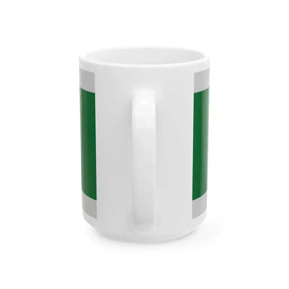 Flag of Domsod reverse (Hungary) White Coffee Mug - Go Mug Yourself