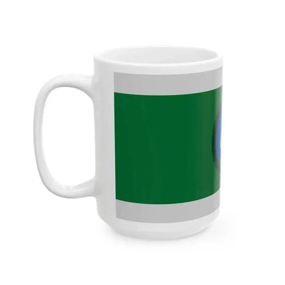 Flag of Domsod reverse (Hungary) White Coffee Mug - Go Mug Yourself