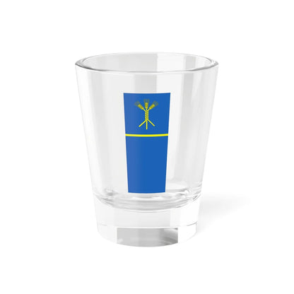 Flag of Domzale vertical (Slovenia) Shot Glass 1.5oz 1.5oz - Go Mug Yourself