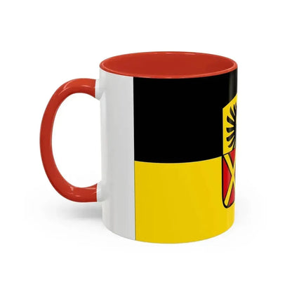 Flag of Donau Ries Germany - Accent Coffee Mug - Go Mug Yourself