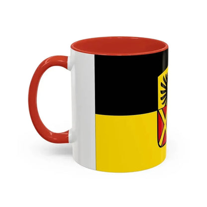 Flag of Donau Ries Germany - Accent Coffee Mug - Go Mug Yourself