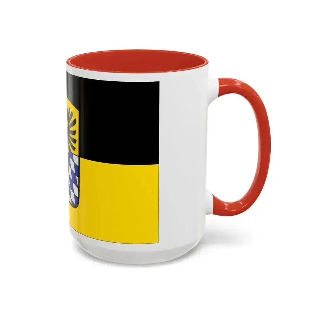 Flag of Donau Ries Germany - Accent Coffee Mug - Go Mug Yourself